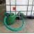 Flexibler Befüllschlauch für IBC Tank 1 m mit Absperrhahn – S60x6 Adapter auf 3/4" Ventil mit Schlauch