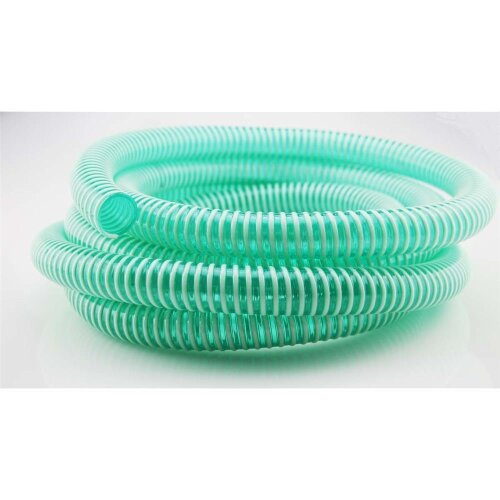 PVC Saug- & Druckschlauch 7 bar DN25 (1") – Länge 50 m, knickfest & abriebfest