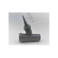 Anschlussstück komplett Schlauch zum Abfussrohr HT...