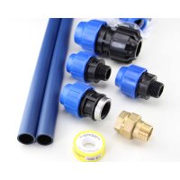 Trinkwasseranschlussset- UNI-Leitungsanschuss für...