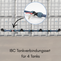 Auslaufset 3/4" für 4 IBC Tanks - IBC Tank...