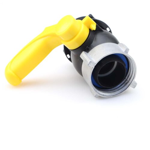 ZANORI IBC Kugelhahn Black Line DN50 (75 mm) – IBC Tankventil / Auslaufhahn