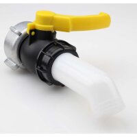 ZANORI IBC Kugelhahn Black Line DN50 (62 mm) mit...