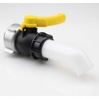 ZANORI IBC Kugelhahn Black Line DN50 (75 mm) mit...