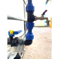 IBC Tankverbindungsset PE32 für 2 übereinander...