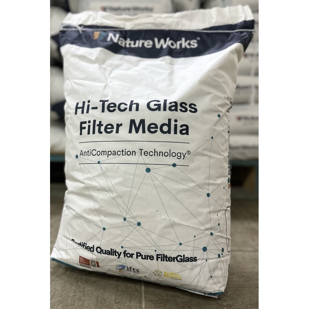 Filterglas Nature Works Hi-Tech 20 Kg Sandfilter Pool Wasser Kristal ...
