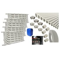 GeoCollect Erdwärme-Absorber Sets mit Sole- WKG-PP...