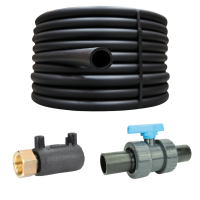 Geothermie-Hauseinführungs-Set Ø63mm: 50m...