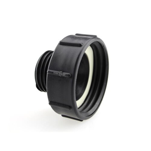 IBC Adapter DN80 (3") auf DN50 (2") – Reduzieradapter 100 mm auf S60x6 für Tanks