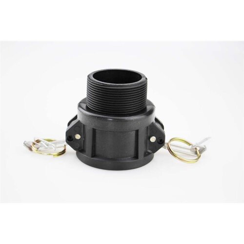Camlock Adapter 2" Typ F – Dose auf 2" BSP Außengewinde