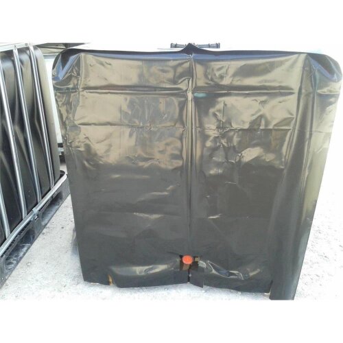 IBC Tankabdeckung 1000 L – UV-Schutzhaube für IBC Container (PE) – Algen- & Lichtschutz