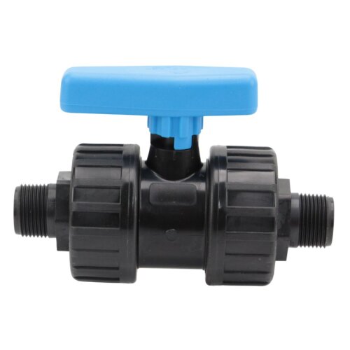 PP Kugelhahn Außengewinde – Absperrventil AG für Wasserleitungen 1/2"