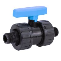 PP Kugelhahn Außengewinde – Absperrventil AG für Wasserleitungen 1 1/2"