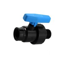 PP Kugelhahn Uniblock mit AG-IG 3/4"