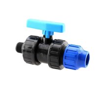 ZANORI PE Kugelhahn Außengewinde DVGW –...