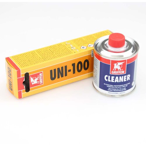 SET GRIFFON  PVC Kleber 125 ml und PVC Reiniger 250ml