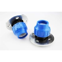 PE Verschraubung mit Flansch – Flanschadapter...
