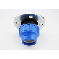 PE Verschraubung mit Flansch