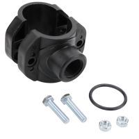 PP Anbohrschelle für PE Rohr mit Innengewinde – 2 Schrauben – Abzweigschelle ohne Verstärkung Ø50x1/2"