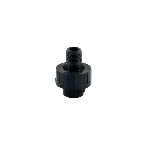 3-teilige PVC-U Verschraubung Außengewinde x Innengewinde 1 1/2"