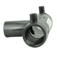 Elektroschweiß-T-Stück Ø355 mm (DN63) | PE100/PE100-RC | DVGW geprüft | Gas, Trinkwasser & Geothermie