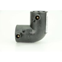 Elektroschweiß Winkel 90° PE100 / PE100-RC – DVGW Schweißfitting für Gas, Wasser & Geothermie Ø32 mm
