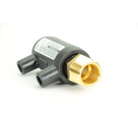 Elektroschweiß-Übergangsmuffe mit AG Ø40 x 1 1/4" (DN40) – PE100/PE100-RC, DVGW geprüft, Geothermie-geeigne