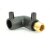 Elektroschweiß Übergangswinkel 90° AG PE100 / PE100-RC – DVGW Heizwendel Übergangsfitting Ø50 x 1 1/2"