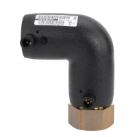 Elektroschweiß Übergangswinkel 90° IG PE100 / PE100-RC – DVGW Heizwendel Übergangsfitting Ø40 x 1 1/4"