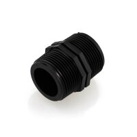 PP Doppelnippel Hexagonalnippel 1"x1"