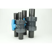 Kugelhahn (TPE-EPDM) mit PE-Schweißstutzen lang beidseitig