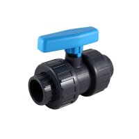 PVC Kugelhahn 32 mm mit beidseitigen Klebestutzen | Absperrhahn für PVC Druckrohr