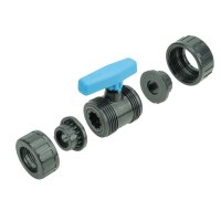 Kugelhahn (TPE-EPDM) mit IG beidseitig