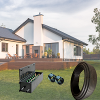 Erdwärmekollektor-Set PE100-RC d32 SDR11 mit...