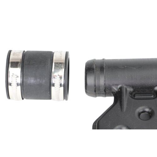 Verbindungsschlauch 38 x 5x60 mm mit 2 Edelstahlschlauchschellen