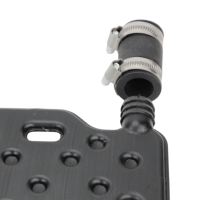 Verbindungsschlauch 25×3×63 mm für OKU Solarabsorber – inkl. 2 Edelstahl-Schlauchschellen