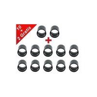 SPARSET 12x PVC Muffe Ø40 beidseitige Klebemuffe