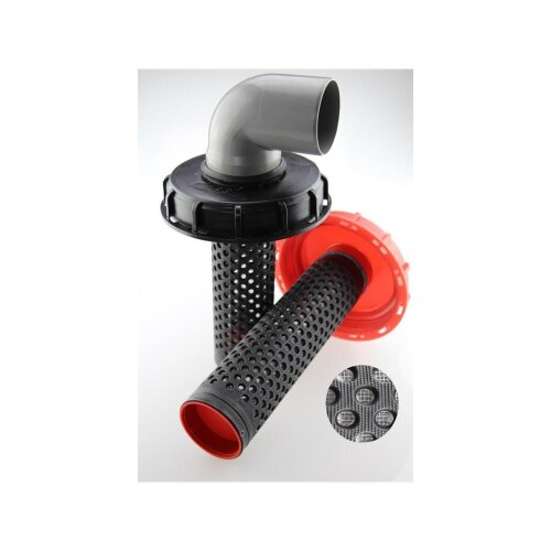 IBC Einlauffilter Ø150 mm mit HT 50 mm Anschluss – Regenwasserfilter für IBC Tank