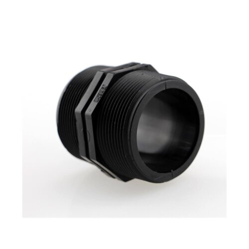 ZANORI IBC Doppelnippel 2" Außengewinde – Gewindeadapter AG-AG für Tank