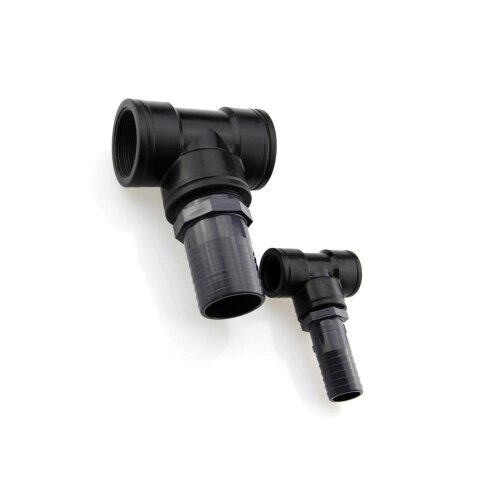 IBC Adapter T-Stück 2" IG auf Schlauchtülle Ø50 mm – Tank Schlauchanschluss