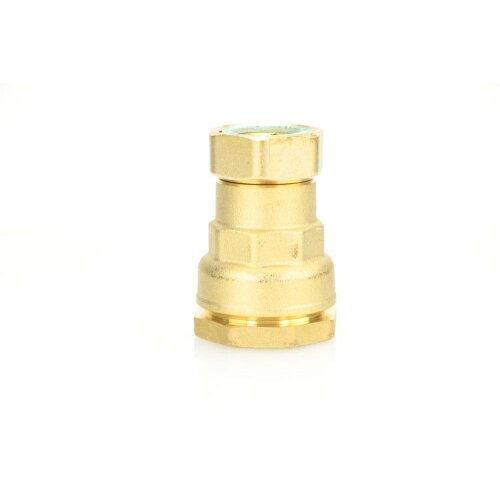 Anschlussverschraubung 1" mit Überwurfmutter auf PE Ø40 für Verteiler