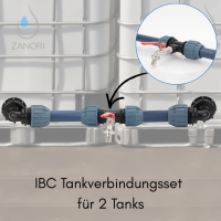Auslaufset 3/4" für 2 IBC Tanks - IBC Tank...