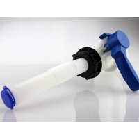 ZANORI IBC Klappenhahn DN50 (62 mm) mit flexiblem...