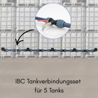 Auslaufset 3/4" für 5 IBC Tanks - IBC Tank...