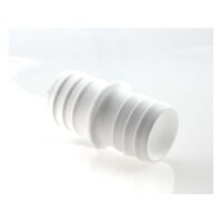 Doppelschlauchtülle d=38mm PP weiß