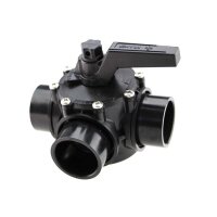 Ø 50 mm 3-Wege-Ventil Drehschieber d 50 mm / Praher