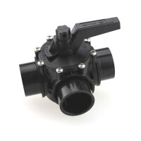 Ø 50 mm 3-Wege-Ventil Drehschieber d 50 mm / Praher