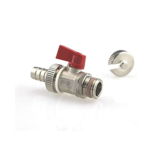 KFE Hahn 1/2"  Wasser und nichtaggressive Medien