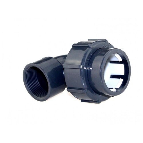 FlexFit® 90° Winkel Klemm auf Innengewinde  d50 x 1 1/2" IG